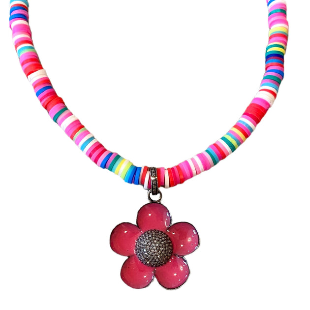 ネックレス・ペンダント +ENGBROX+ orbit beads heart necklace EBNL24035SV Diamond Heartbeat & Heart Outline Necklace 1/15 ct tw